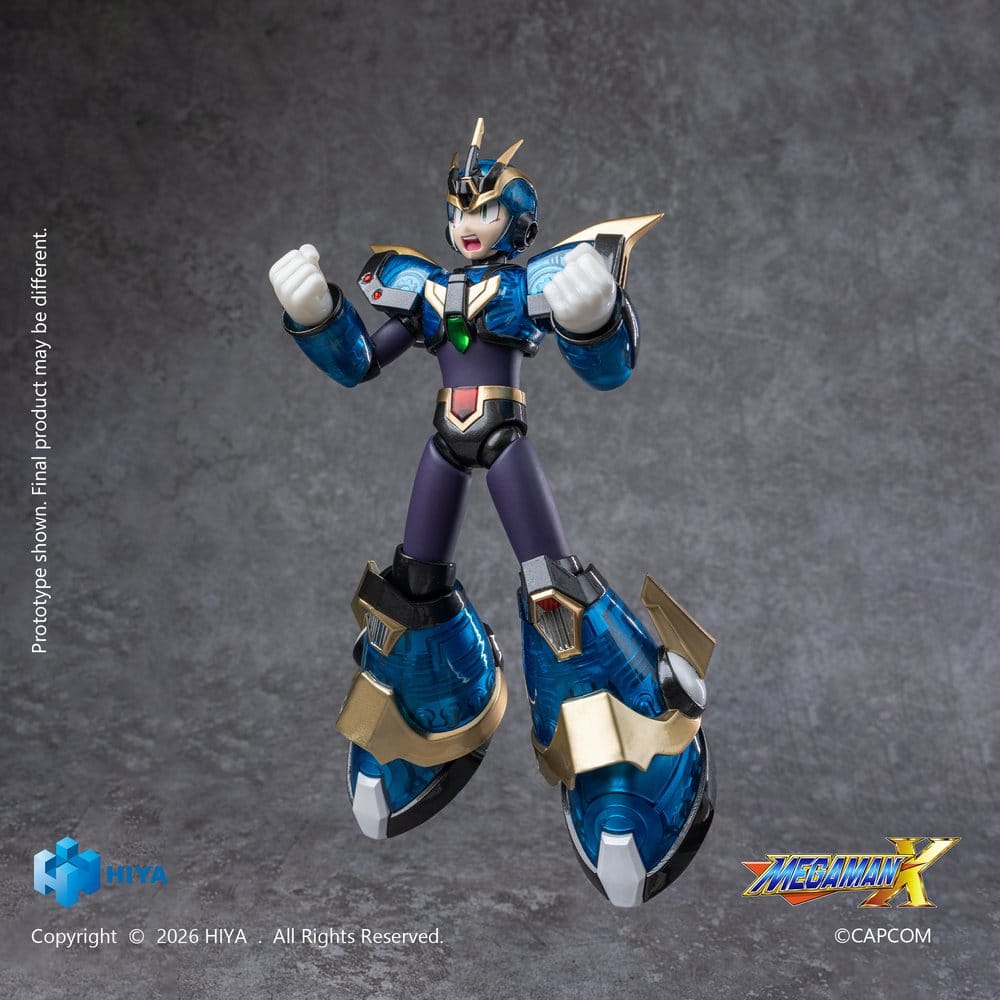 🧪 LAB | PREORDINE+ 12/2027 Mega Man X Exquisite Basic Action Figure X Ultimate Armor Version 16 cm