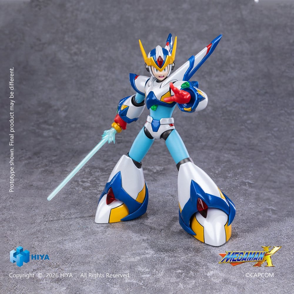 PREORDINE+ 06/2027 Mega Man X Exquisite Basic Series  Actionfigur X Falcon Armor Version 15 cm