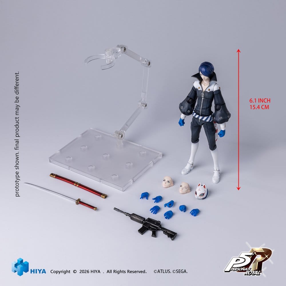 🧪 LAB | PREORDINE+ 12/2027 Persona 5 Royal Exquisite Basic Action Figure 1/12 Fox 16 cm