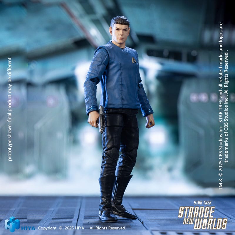 🧪 LAB | SU ORDINAZIONE Star Trek Strange New Worlds Exquisite Mini Series  Actionfigur 1/18 Spock 11 cm