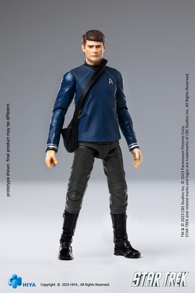 SU ORDINAZIONE Star Trek Exquisite Mini Action Figure 1/18 Star Trek 2009 McCoy10 cm *PREZZO SPECIALE* ESAURITO