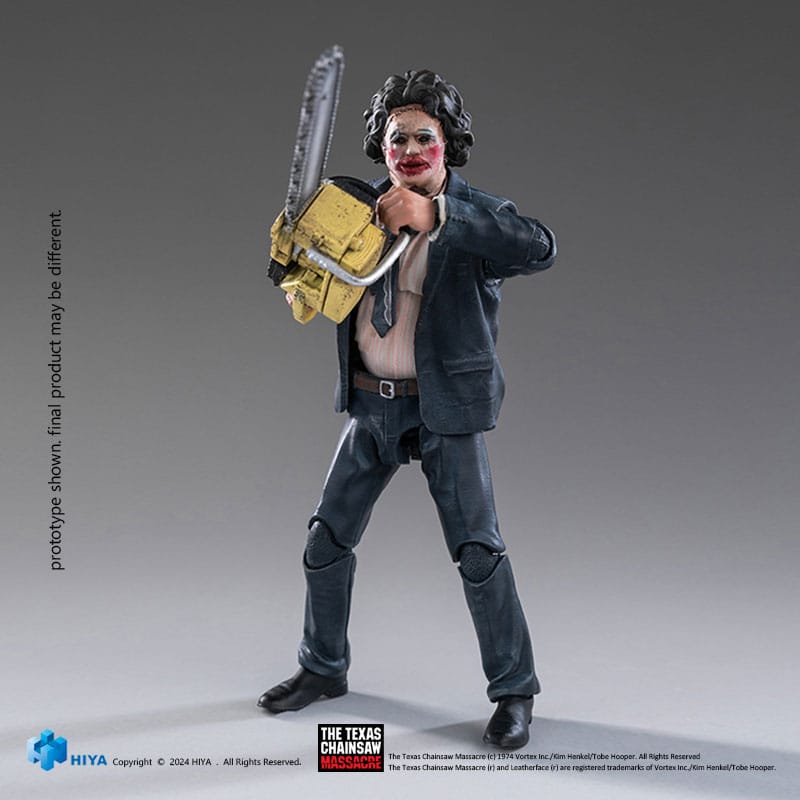 🧪 LAB | SU ORDINAZIONE Texas Chainsaw Massacre (1974) Exquisite Mini Action Figure 1/18 Pretty Woman Mask 11 cm