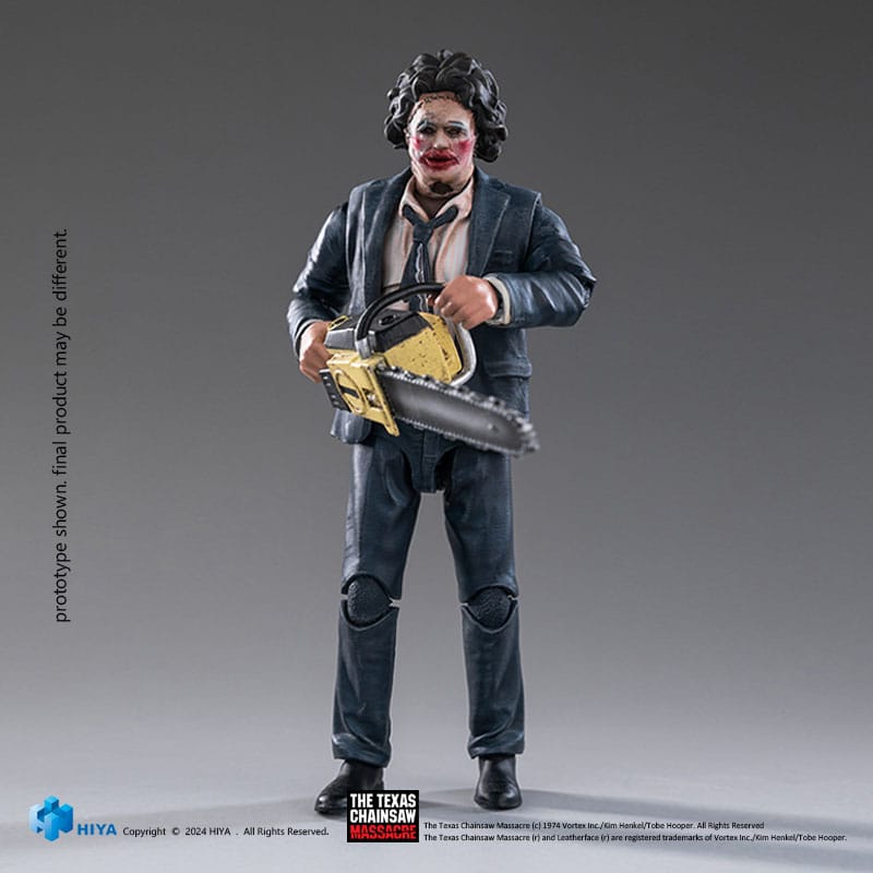 🧪 LAB | SU ORDINAZIONE Texas Chainsaw Massacre (1974) Exquisite Mini Action Figure 1/18 Pretty Woman Mask 11 cm