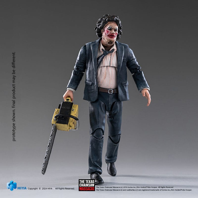 🧪 LAB | SU ORDINAZIONE Texas Chainsaw Massacre (1974) Exquisite Mini Action Figure 1/18 Pretty Woman Mask 11 cm