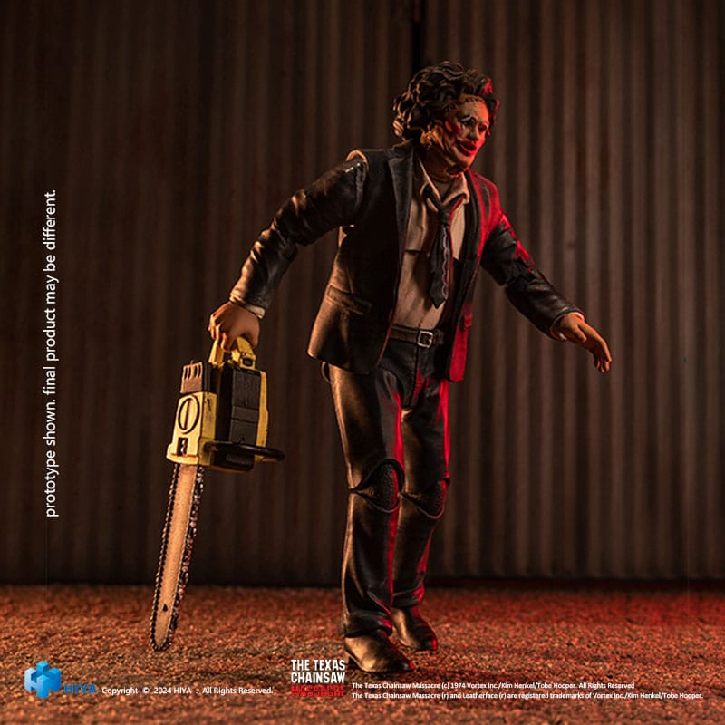 🧪 LAB | SU ORDINAZIONE Texas Chainsaw Massacre (1974) Exquisite Mini Action Figure 1/18 Pretty Woman Mask 11 cm