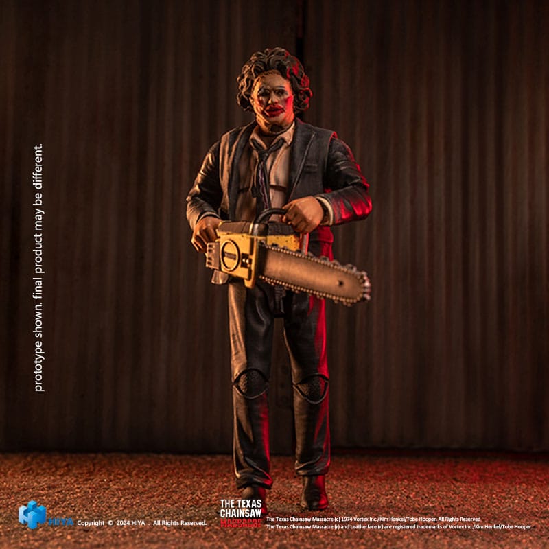 🧪 LAB | SU ORDINAZIONE Texas Chainsaw Massacre (1974) Exquisite Mini Action Figure 1/18 Pretty Woman Mask 11 cm