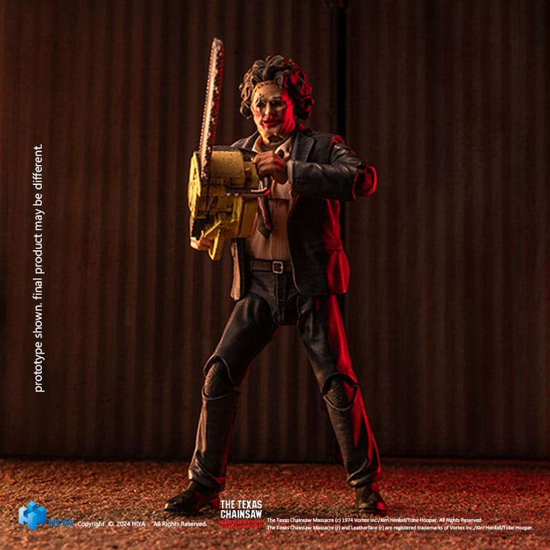 🧪 LAB | SU ORDINAZIONE Texas Chainsaw Massacre (1974) Exquisite Mini Action Figure 1/18 Pretty Woman Mask 11 cm