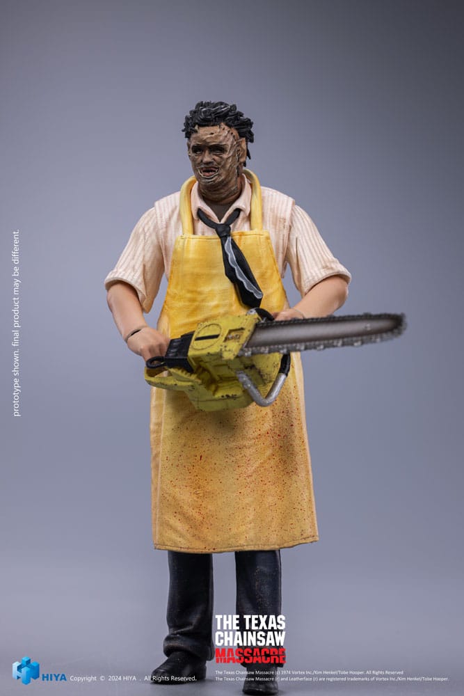🧪 LAB | SU ORDINAZIONE Texas Chainsaw Massacre (1974) Exquisite Mini Action Figure 1/18 LeatherFace - Killing Mask Standard Ver. 11 cm