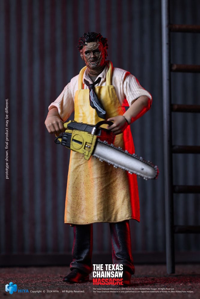 🧪 LAB | SU ORDINAZIONE Texas Chainsaw Massacre (1974) Exquisite Mini Action Figure 1/18 LeatherFace - Killing Mask Standard Ver. 11 cm