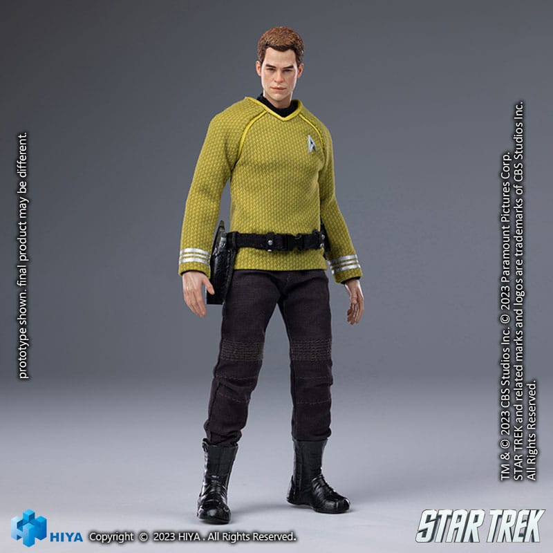Star Trek Exquisite Super Series Actionfigur, Maßstab 1:12, Kirk, 16 cm, auf Bestellung gefertigt