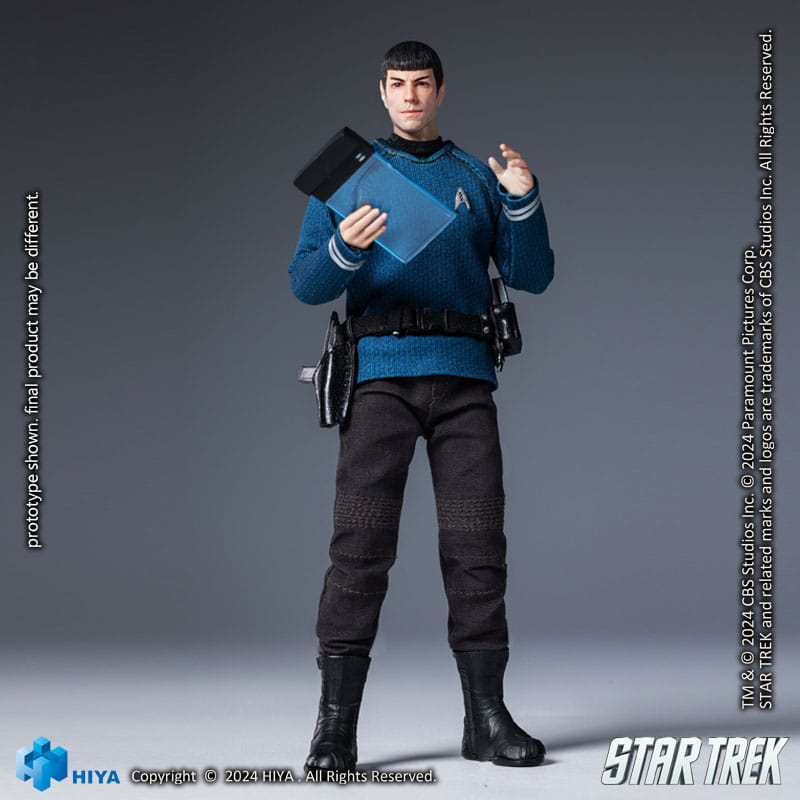 SU ORDINAZIONE Star Trek 2009 Exquisite Super Series  Actionfigur 1/12 Spock 16 cm ESAURITO