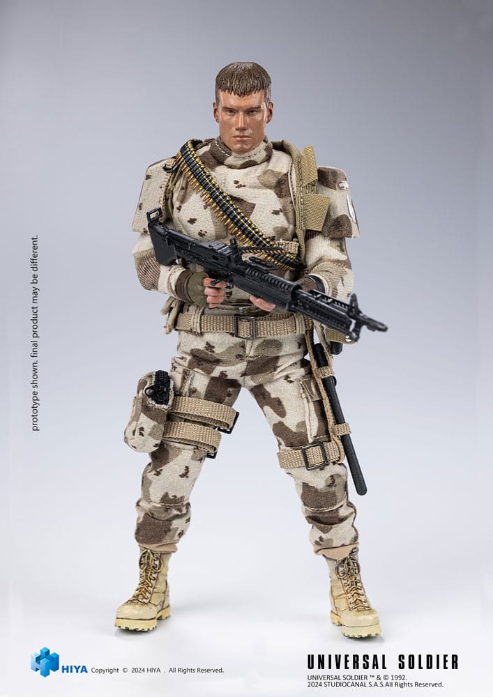 🧪 LAB | SU ORDINAZIONE Universal Soldier Exquisite Super Series  Actionfigur 1/12 Andrew Scott 16 cm