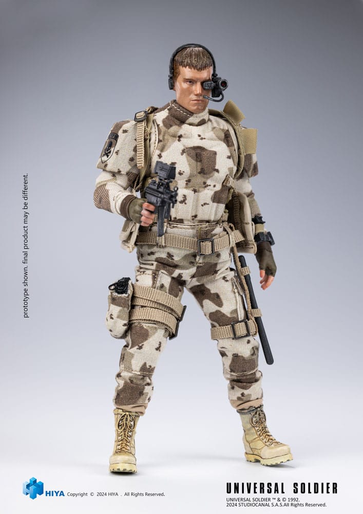 🧪 LAB | SU ORDINAZIONE Universal Soldier Exquisite Super Series  Actionfigur 1/12 Andrew Scott 16 cm