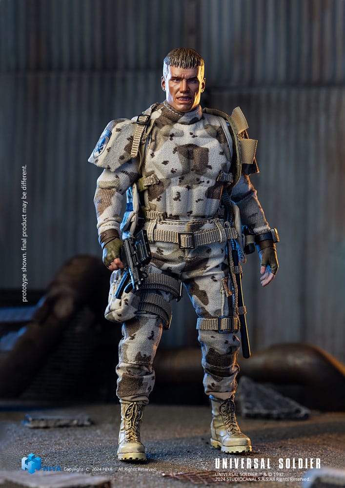 🧪 LAB | SU ORDINAZIONE Universal Soldier Exquisite Super Series  Actionfigur 1/12 Andrew Scott 16 cm