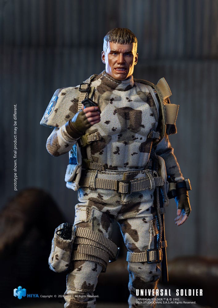 🧪 LAB | SU ORDINAZIONE Universal Soldier Exquisite Super Series  Actionfigur 1/12 Andrew Scott 16 cm