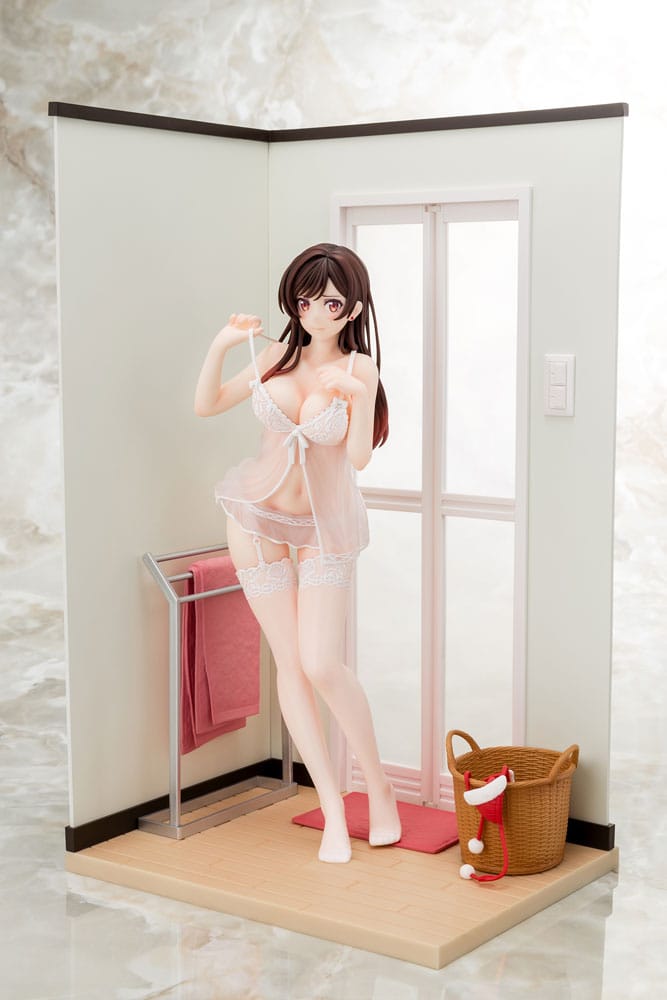 MADE TO ORDER Rent-A-Girlfriend PVC Statue 1/6 Chizuru Mizuhara See-through lingerie figure angel white Ver. 23 cm