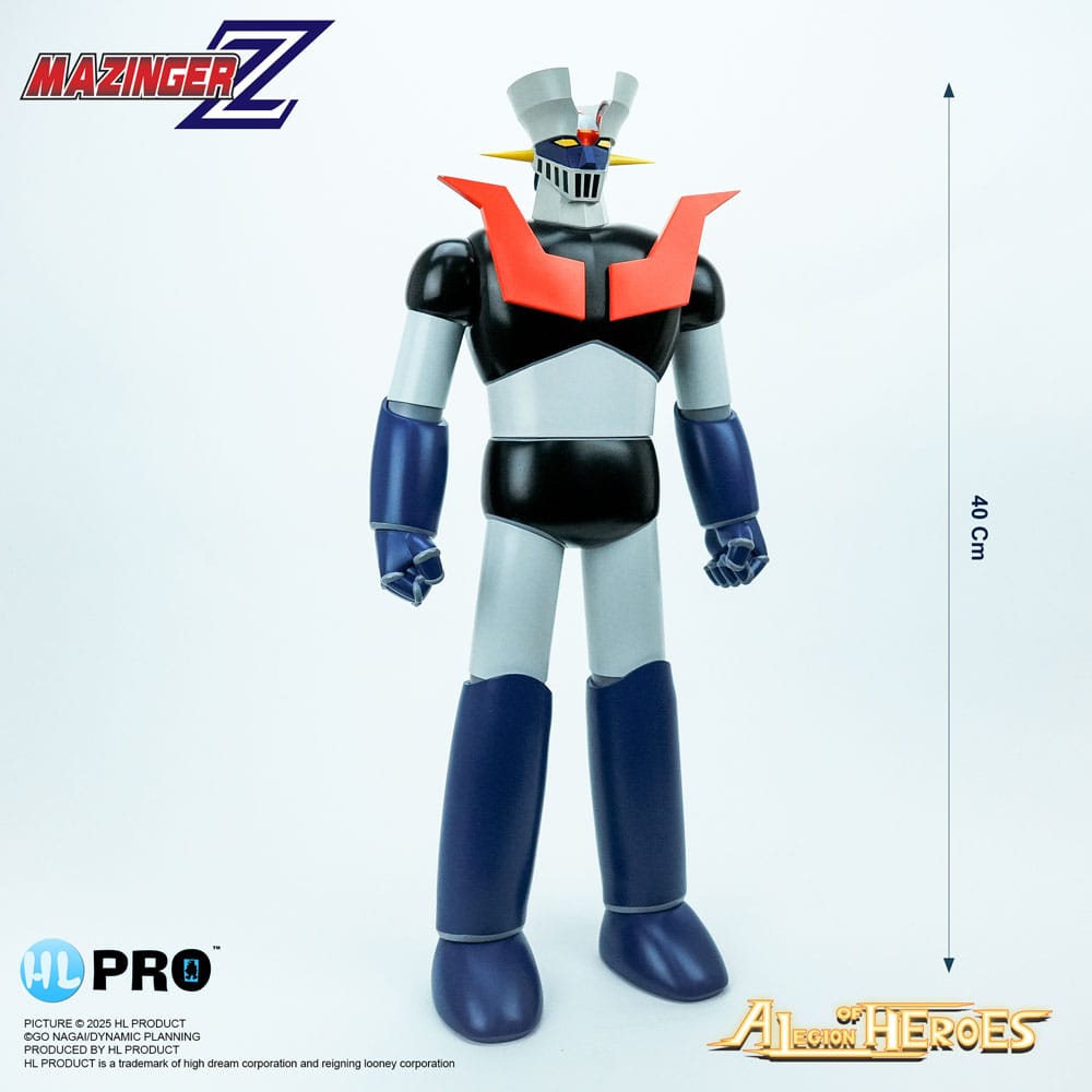 SU ORDINAZIONE Mazinger Z Legion of Heroes Vinyl Figure Mazinger Z Manga Color 40 cm