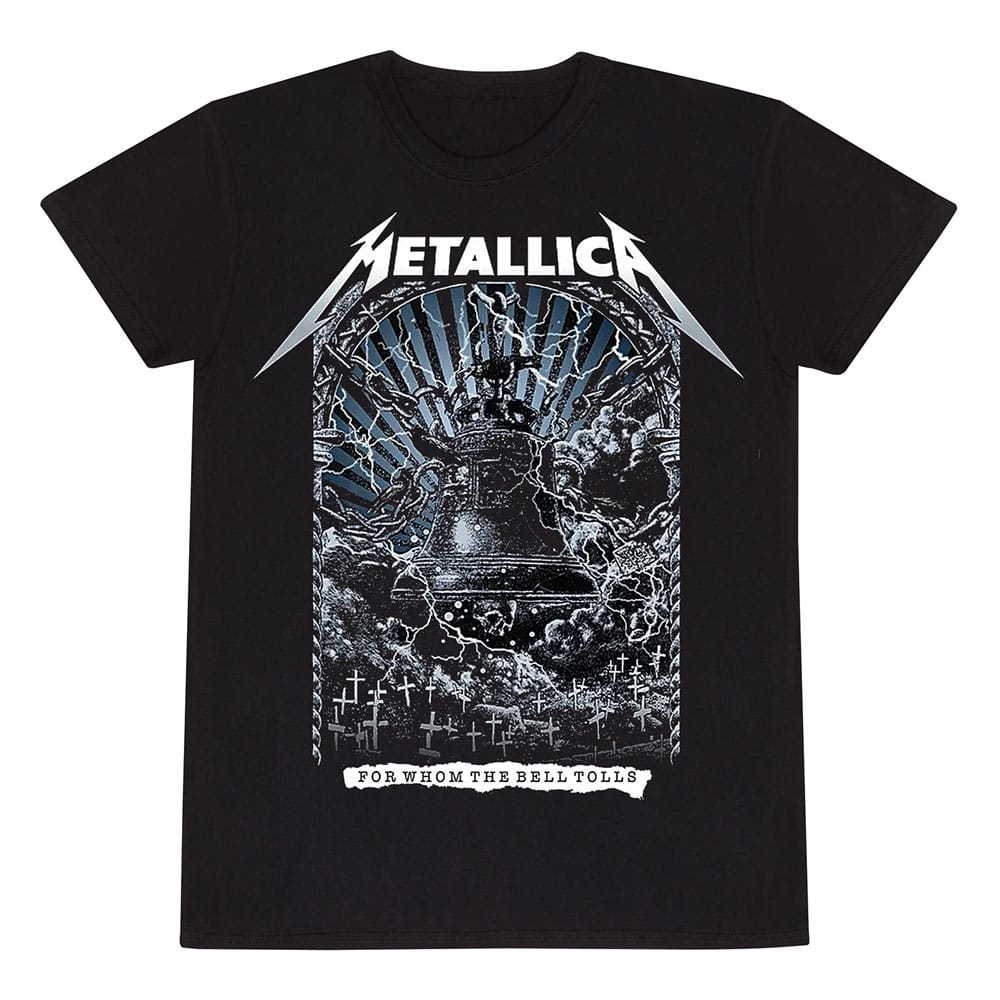 SU ORDINAZIONE Metallica T-Shirt For Whom The Bells Toll Black Size L *PREZZO SPECIALE*
