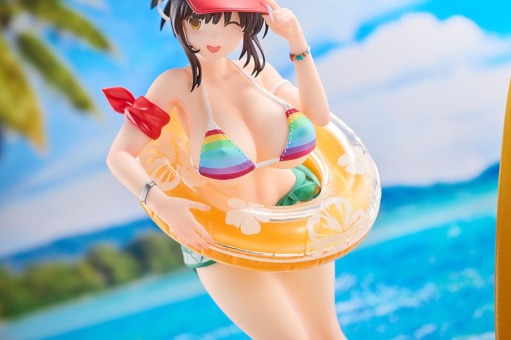 SU ORDINAZIONE Shinobi Master Senran Kagura: New Link PVC Statue 1/6 Asuka: Swimsuit Ver. 27 cm