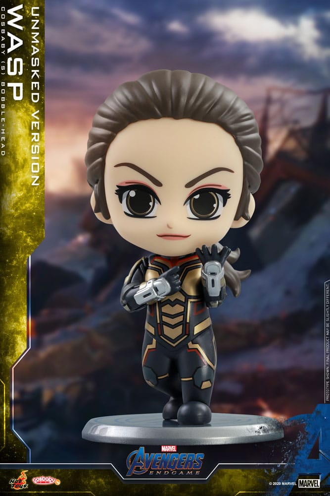 MADE TO ORDER Avengers: Endgame Cosbaby (S) Mini Figure The Wasp (Unmasked Version) 10 cm *SPECIAL PRICE*