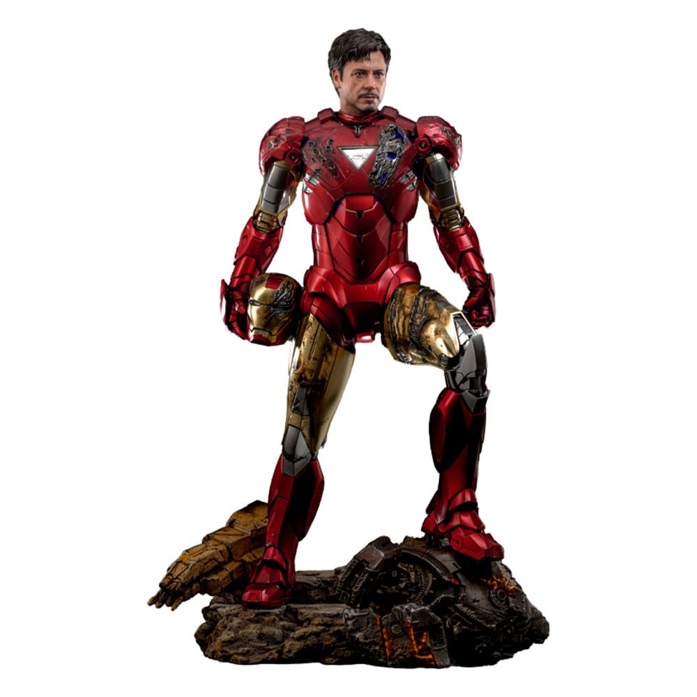 SU ORDINAZIONE Iron Man 2 Action Figure 1/4 Iron Man Mark VI 48 cm ESAURITO
