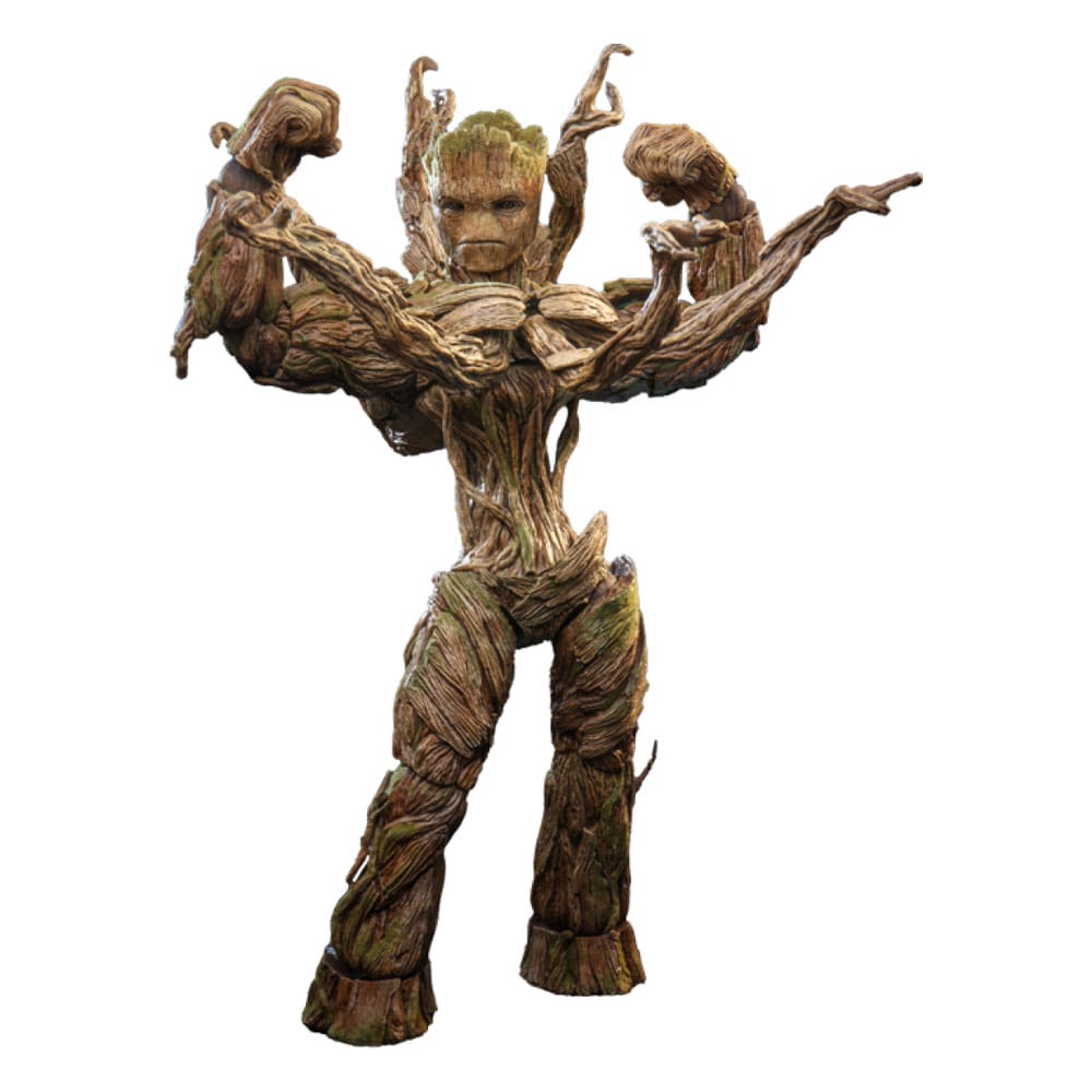 MADE TO ORDER Guardians of the Galaxy Vol. 3 Movie Masterpiece Action Figure 1/6 Groot (Deluxe Version) 32 cm *SPECIAL PRICE*