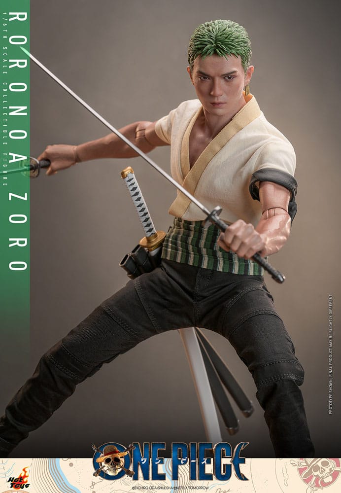 🧪 LAB | SU ORDINAZIONE One Piece (Netflix) Action Figure 1/6 Roronoa Zoro 31 cm