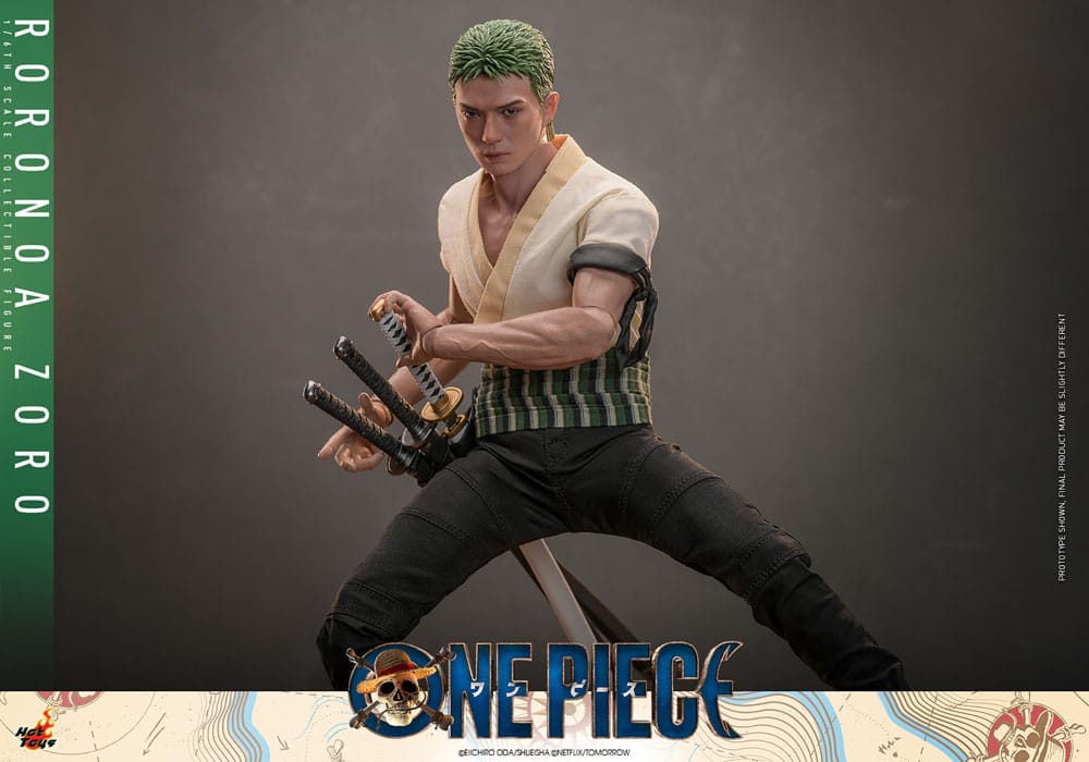 🧪 LAB | SU ORDINAZIONE One Piece (Netflix) Action Figure 1/6 Roronoa Zoro 31 cm