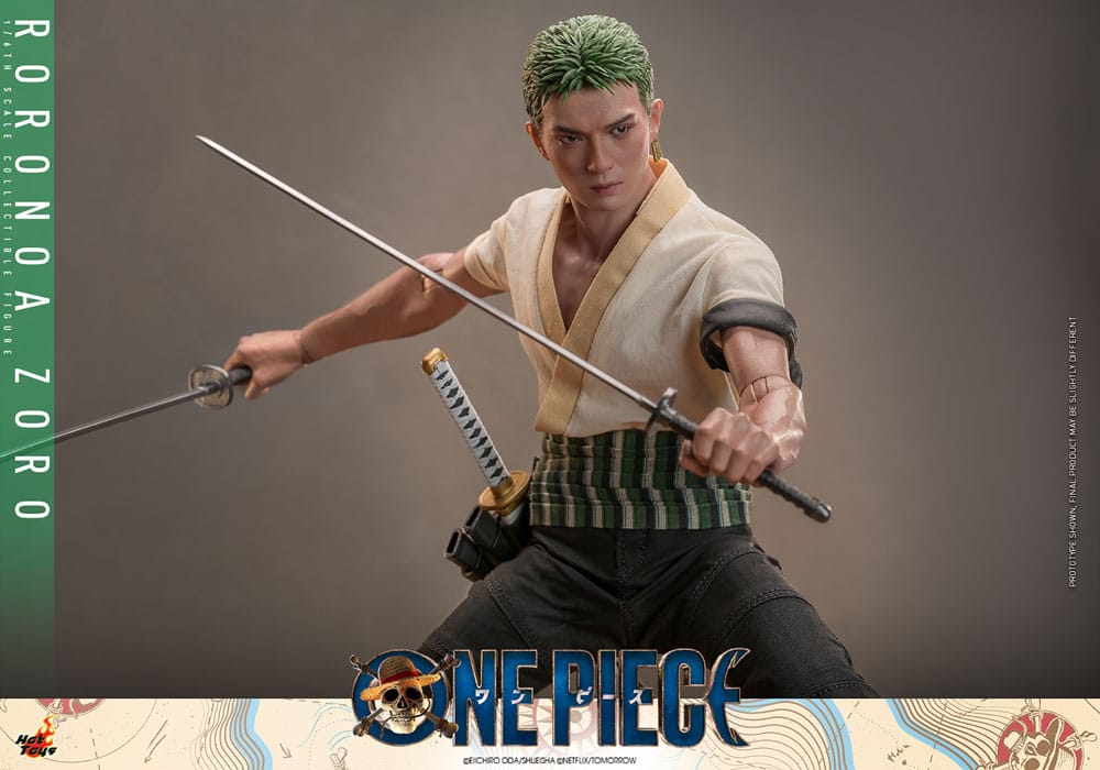 🧪 LAB | SU ORDINAZIONE One Piece (Netflix) Action Figure 1/6 Roronoa Zoro 31 cm