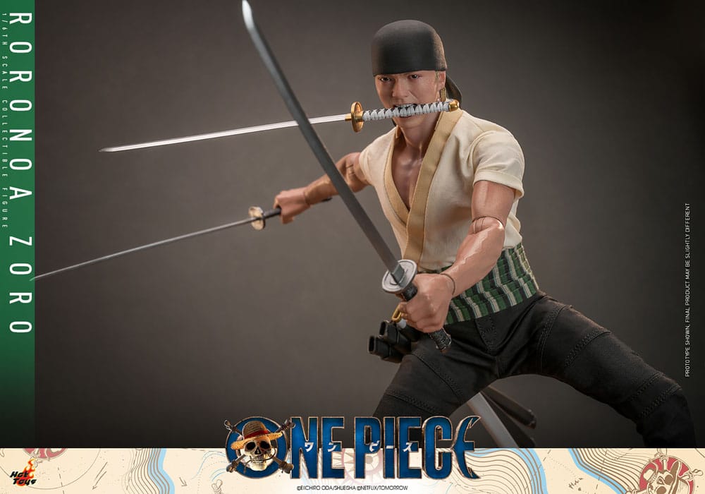 🧪 LAB | SU ORDINAZIONE One Piece (Netflix) Action Figure 1/6 Roronoa Zoro 31 cm
