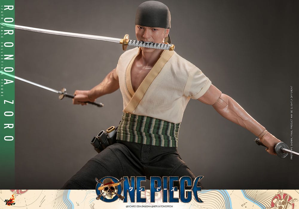 🧪 LAB | SU ORDINAZIONE One Piece (Netflix) Action Figure 1/6 Roronoa Zoro 31 cm