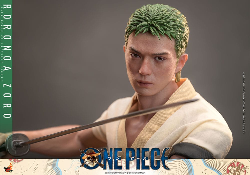 🧪 LAB | SU ORDINAZIONE One Piece (Netflix) Action Figure 1/6 Roronoa Zoro 31 cm