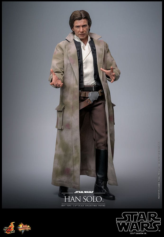 PREORDINE CHIUSO 06/2025 Star Wars: Episode VI Action Figure 1/6 Han Solo 30 cm (PREORDINE NON CANCELLABILE)