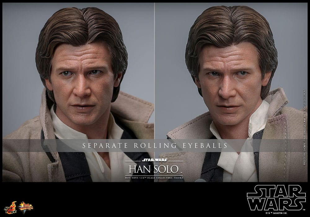 PREORDINE CHIUSO 06/2025 Star Wars: Episode VI Action Figure 1/6 Han Solo 30 cm (PREORDINE NON CANCELLABILE)
