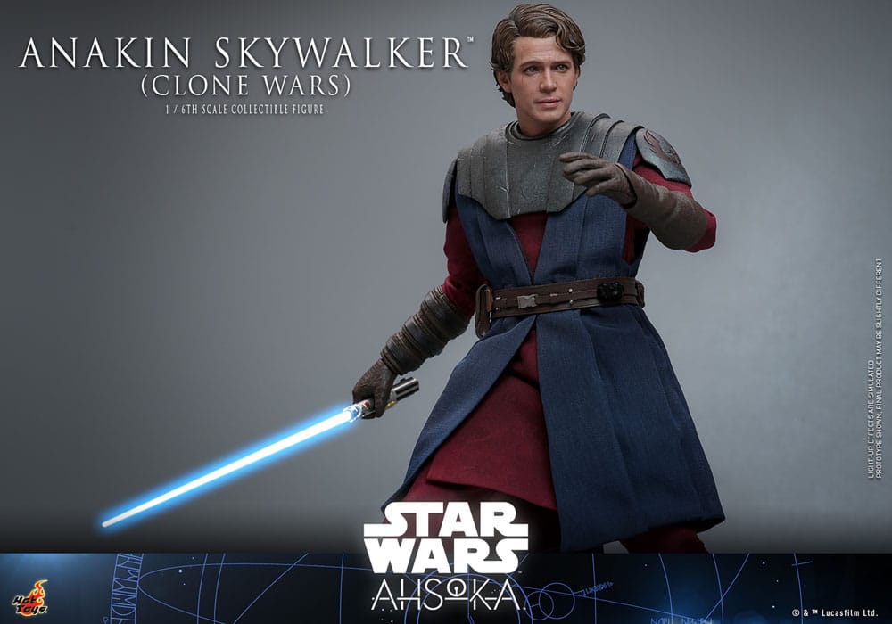 PREORDINE CHIUSO 06/2025 Star Wars: The Clone Wars Action Figure 1/6 Anakin Skywalker 31 cm  (PREORDINE NON CANCELLABILE)