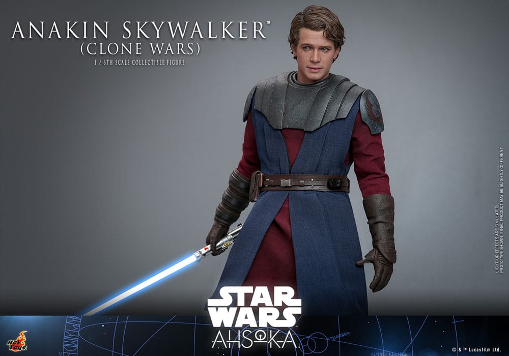 PREORDINE CHIUSO 06/2025 Star Wars: The Clone Wars Action Figure 1/6 Anakin Skywalker 31 cm  (PREORDINE NON CANCELLABILE)