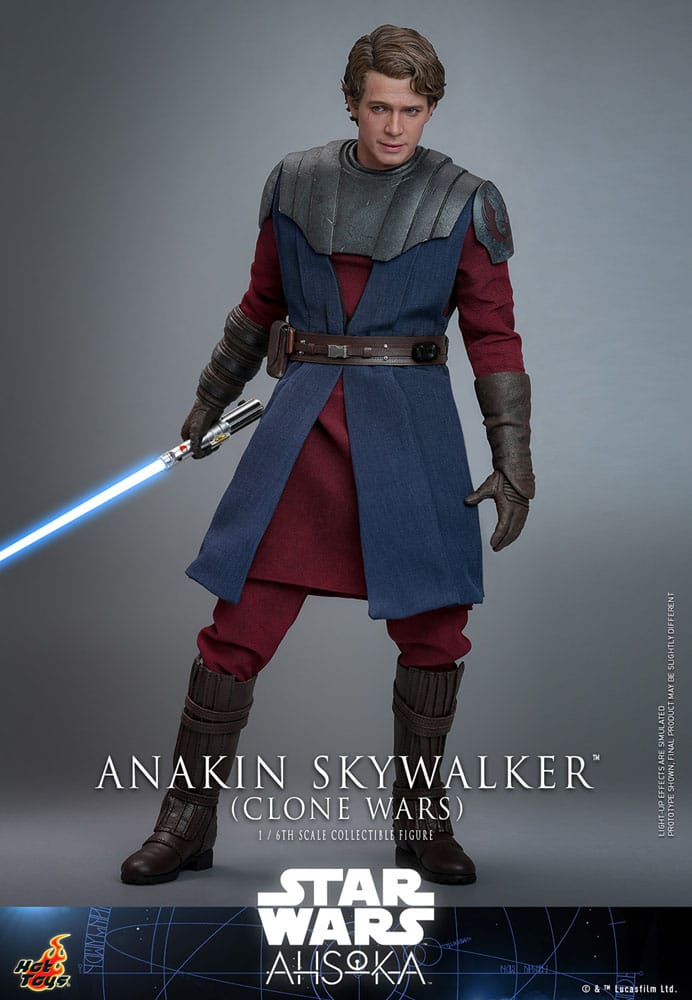 PREORDINE CHIUSO 06/2025 Star Wars: The Clone Wars Action Figure 1/6 Anakin Skywalker 31 cm  (PREORDINE NON CANCELLABILE)