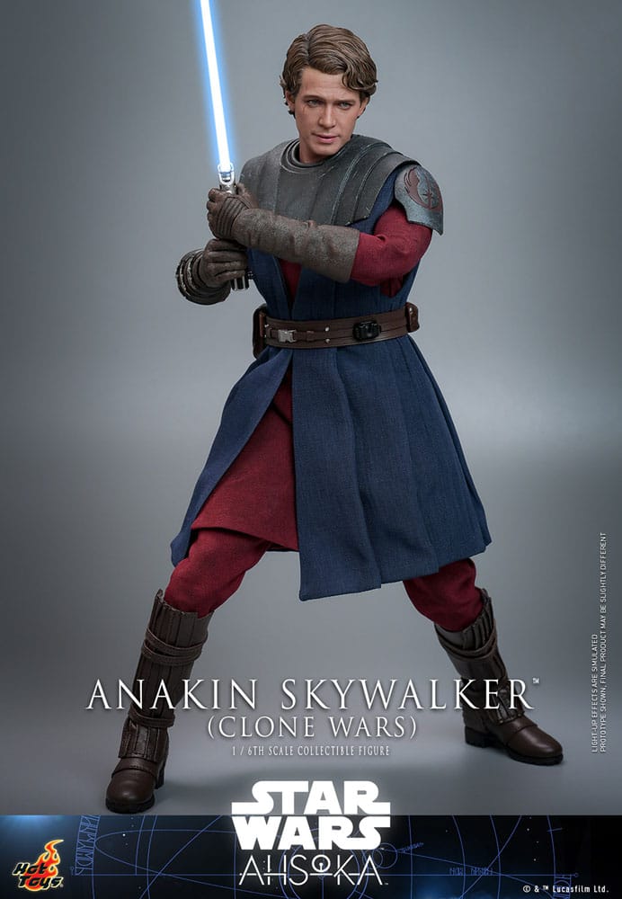 PREORDINE CHIUSO 06/2025 Star Wars: The Clone Wars Action Figure 1/6 Anakin Skywalker 31 cm  (PREORDINE NON CANCELLABILE)