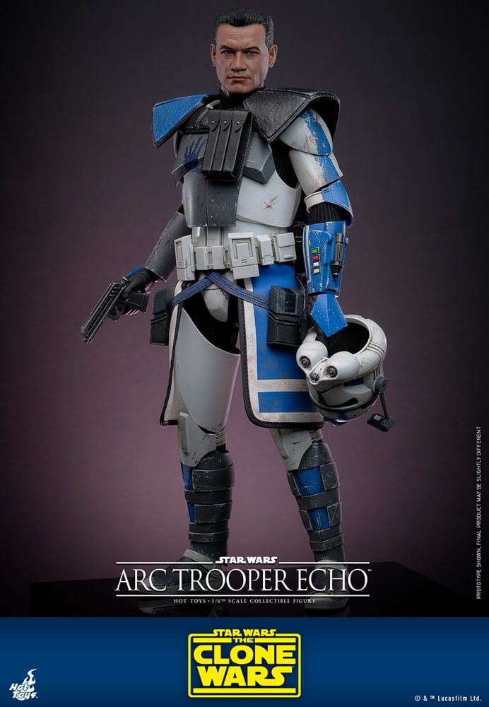 🧪 LAB | SU ORDINAZIONE Star Wars: The Clone Wars Action Figure 1/6 Arc Trooper Echo 30 cm