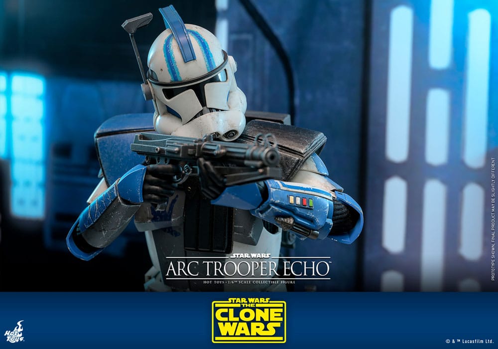 🧪 LAB | SU ORDINAZIONE Star Wars: The Clone Wars Action Figure 1/6 Arc Trooper Echo 30 cm