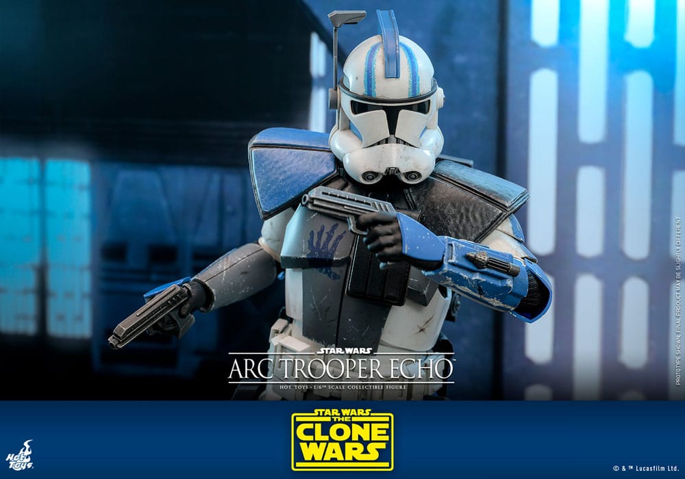 🧪 LAB | SU ORDINAZIONE Star Wars: The Clone Wars Action Figure 1/6 Arc Trooper Echo 30 cm