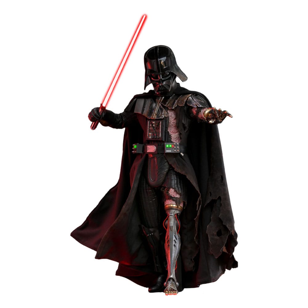 SU ORDINAZIONE Star Wars Action Figure 1/6 Darth Vader (Battle Damaged) 35 cm ESAURITO