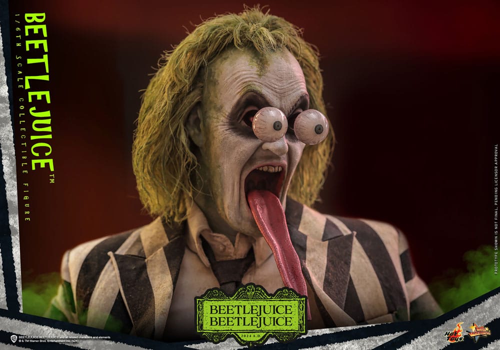 🧪 LAB | SU ORDINAZIONE Beetlejuice Beetlejuice Movie Masterpiece Action Figure 1/6 Beetlejuice 30 cm