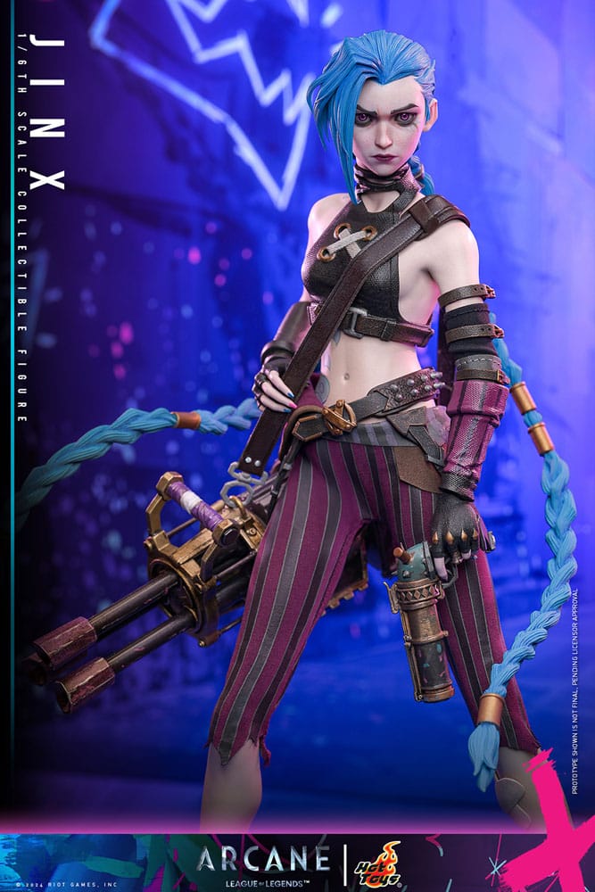 PREORDINE+ 04/2027 Arcane Action Figure 1/6 Jinx 27 cm