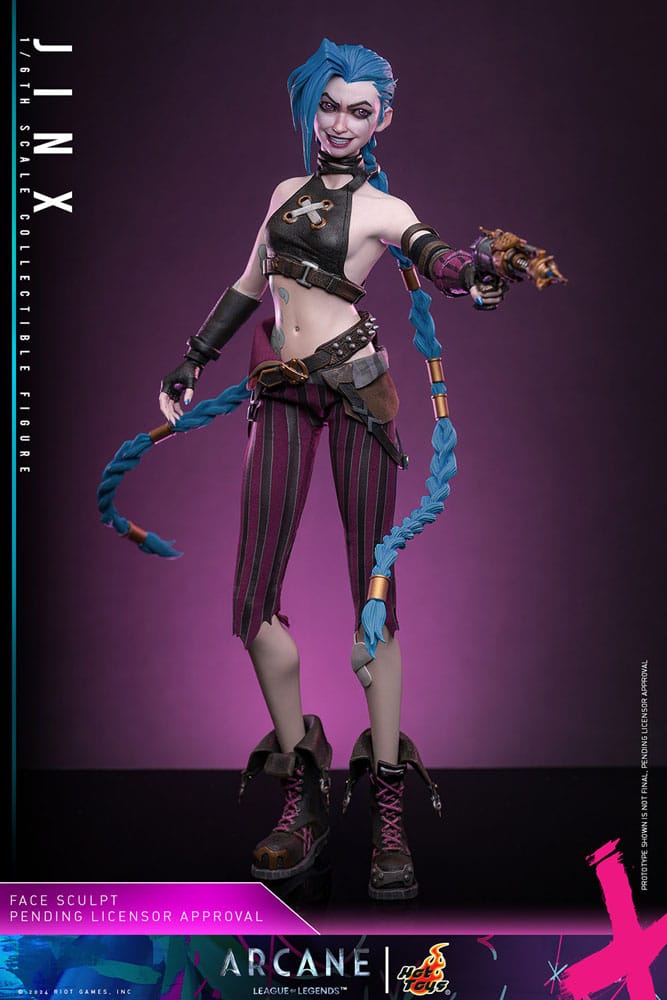 PREORDINE+ 04/2027 Arcane Action Figure 1/6 Jinx 27 cm