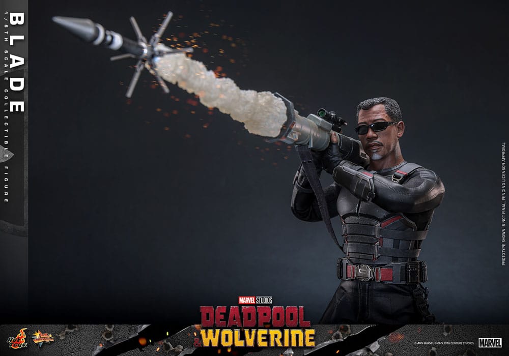 PREORDINE 07/2026 Deadpool & Wolverine Movie Masterpiece Action Figure 1/6 Blade 30 cm (PREORDINE NON CANCELLABILE)