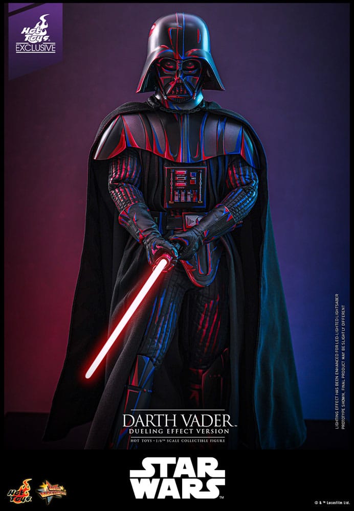 MADE TO ORDER Star Wars Movie Masterpiece Action Figure 1/6 Darth Vader (Dueling Effect Version) Hot Toys Exclusive 35 cm