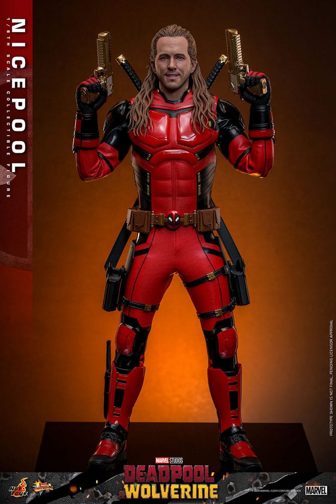 🧪 LAB | SU ORDINAZIONE Deadpool & Wolverine Movie Masterpiece Action Figure 1/6 Nicepool 30 cm