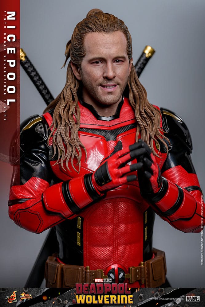 🧪 LAB | SU ORDINAZIONE Deadpool & Wolverine Movie Masterpiece Action Figure 1/6 Nicepool 30 cm