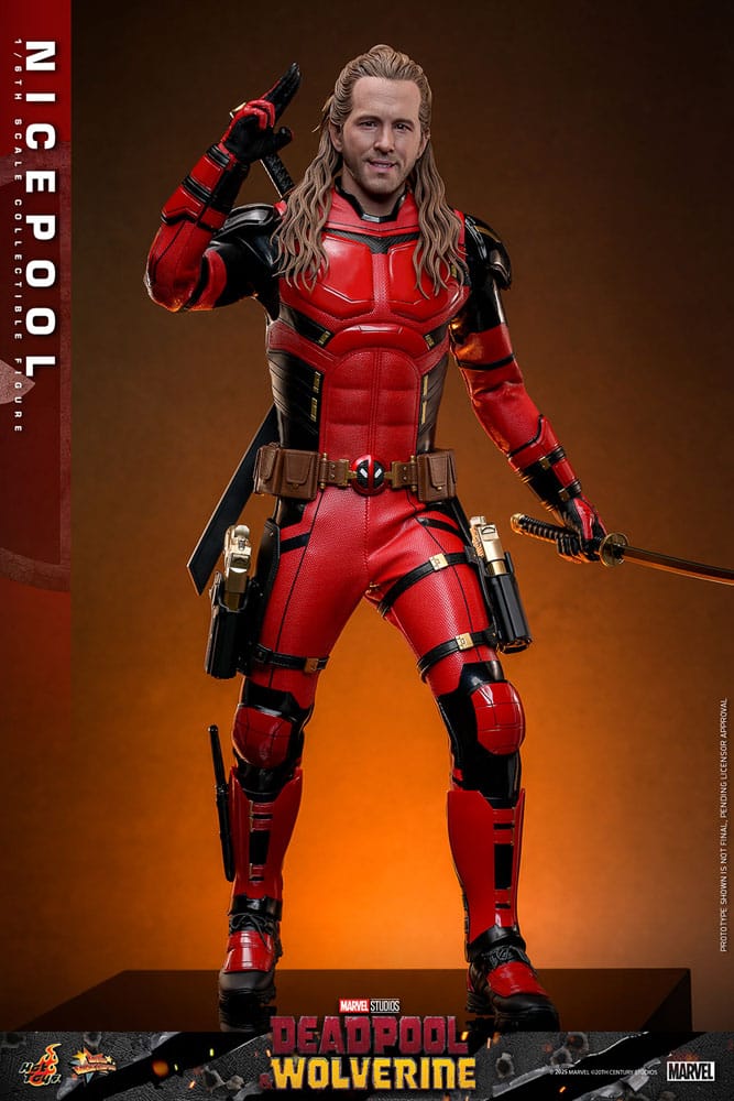 🧪 LAB | SU ORDINAZIONE Deadpool & Wolverine Movie Masterpiece Action Figure 1/6 Nicepool 30 cm